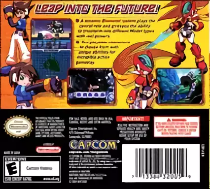 Image n° 2 - boxback : MegaMan ZX